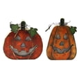 thumbnail image 2 of Linterna De Calabaza De Madera Decoración De Calabaza Fantasma De Dibujos Animados Lindos Adornos De Halloween Decoración De Calabaza De Mesa Lisa Adornos De Calabaza De Madera Segura Para Barra Speravity HA027637-02, 2 of 7