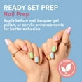 thumbnail image 3 of ella+mila Ready Set Prep (Nail Prep) Nail Dehydrator and Primer - 17-Free Nail Primer and Dehydrator for Nail Lacquer, Gel Polish & Acrylic Nails - 1-Step Primer & Dehydrator Nail Prep (0.45 fl.oz.), 3 of 6