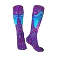 thumbnail image 4 of Bingfone Compression Socks For Women And Men Long Socks For Running Athletic Cycling Nurse-Elephant In Tribal Style, 4 of 9