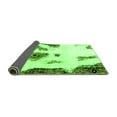 thumbnail image 2 of Ahgly Company Indoor Rectangle Abstract Green Modern Area Rugs, 2' x 5', 2 of 4
