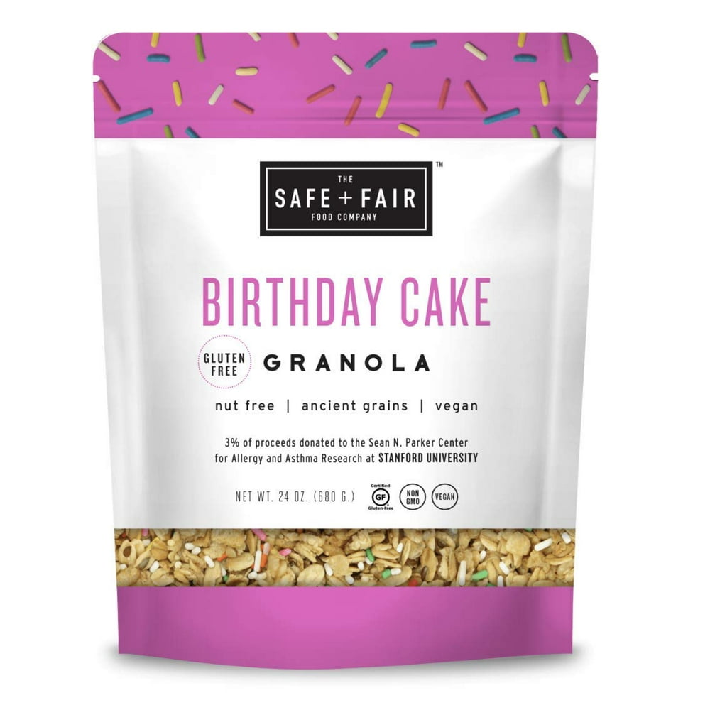 The Safe Fair Food Company Birthday Cake Granola, 24 Ounce Walmart