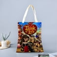 thumbnail image 2 of BOOK OF LIFE Bolso de tela con estampado de lienzo para mujer, bolsa de compras reutilizable y estética, con cremallera interior, regalo para mujer,40*40cm., 2 of 6