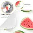 thumbnail image 2 of Watermelons Dish Drying Mat Microfiber Kitchen Pad Large Counter Absorbent Dish Mats Drainer Rack 18"x24", 2 of 7