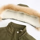 thumbnail image 5 of Pntutb - Abrigo largo cálido para mujer, con capucha, cuello, chaqueta, parkas de invierno delgadas, abrigos Pntutb Pntutb-2280, 5 of 8