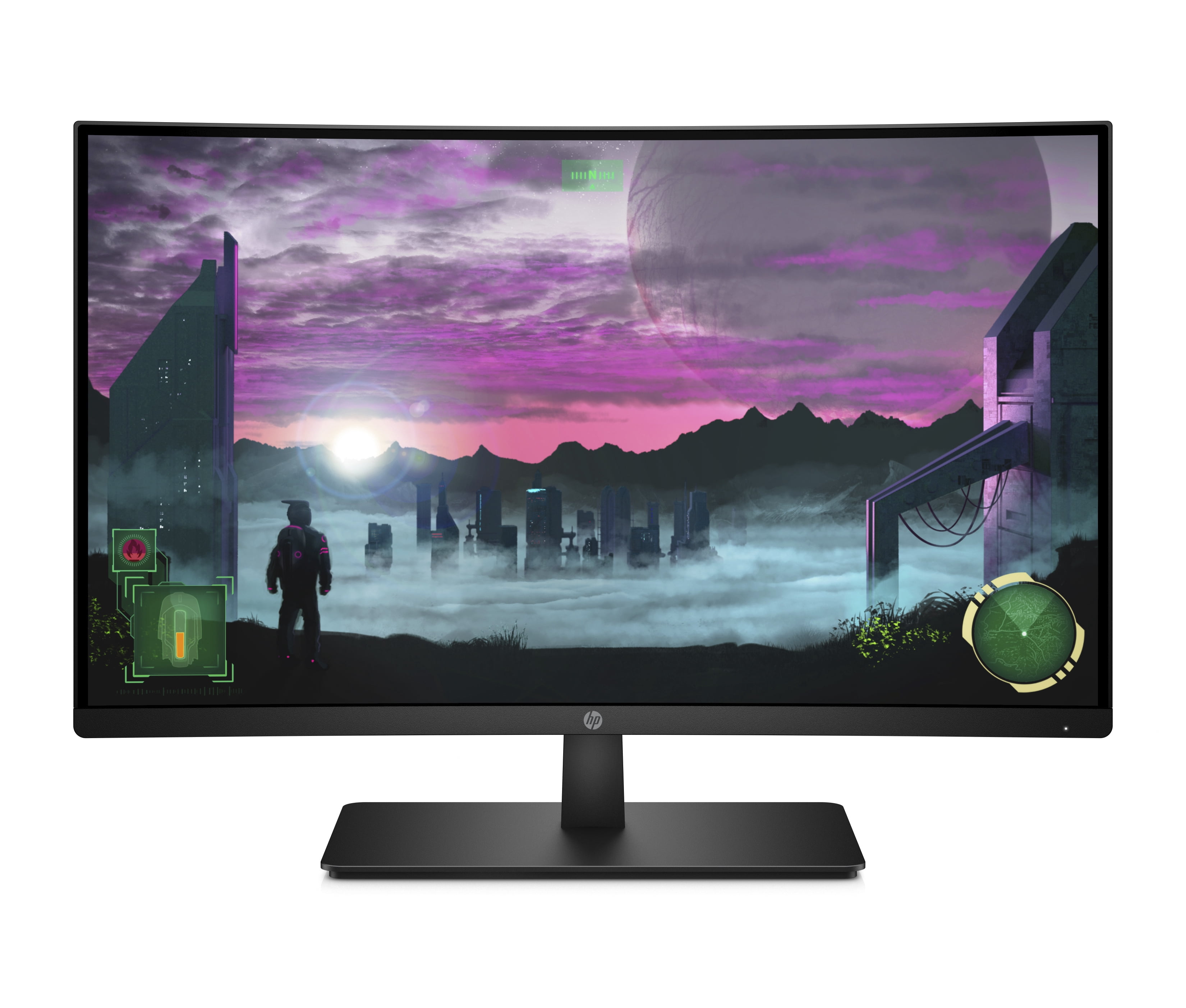 HP 27x 27-inch TN Display, 1920 x 1080, 16:9, 1000:1 static, 12,000,000:1  dynamic, 400 nits, 0.311 x 0.311 mm Pixel pitch, 1 ms GtG with overdrive,  HDMI 2.0, DisplayPort 1.2, HDCP support - Walmart.com