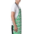 thumbnail image 3 of Pofeuu Christmas French Bulldog Print Waterproof Apron with Pockets Adjustable Cooking Aprons Kitchen Bib for Baking Household Cleaning, 3 of 8
