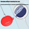 thumbnail image 3 of Silicone Cover for Freebuds 6i,Protective Case for Wireless Earbuds Charging Box,Soft Skin Sleeve for Earphone,Headphone Protector Accessories with Carabiner, 3 of 11