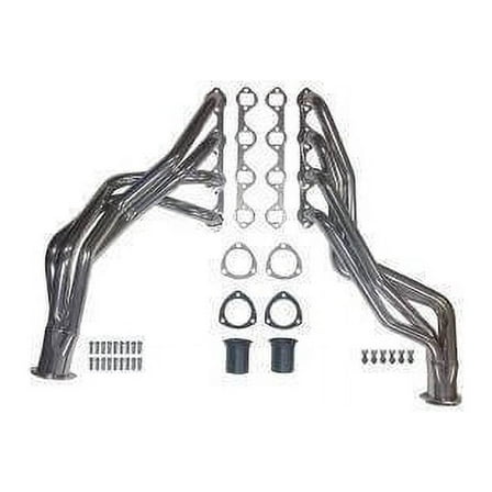 Scott Drake C6TZ-9430-CC 289/302 Silver Ceramic Coated Long Tube Headers