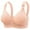 Pink, variant on Smooth Wireless Bras for Women,Deep V Bras Plus Size Seamless Push Up Everyday Bras Comfort Senior T Shirt Everyday Sleep Bra