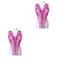 thumbnail image 2 of Apliques de encaje resistentes y duraderos para corpiño de boda o accesorio de vestido de baile rosa rosa rojab 2Conjunto Monstrate, 2 of 6