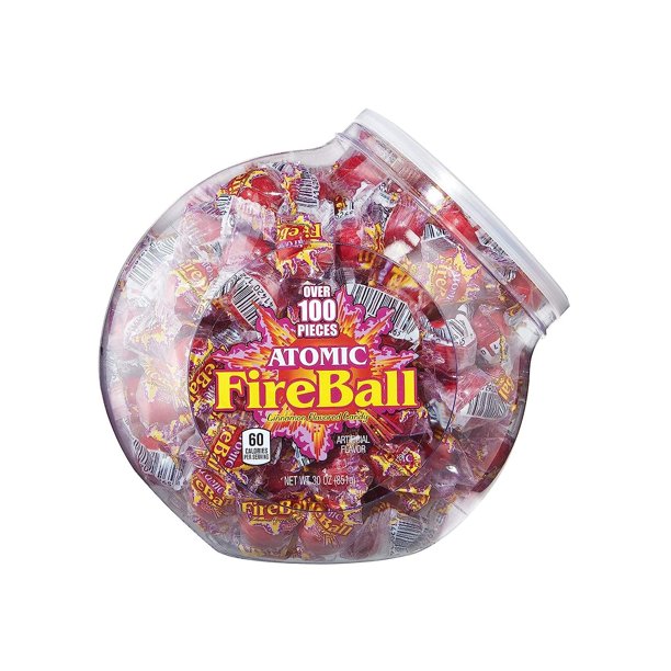 Atomic Fireball Hard Candy, Cinnamon, 30 Ounce