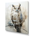 thumbnail image 2 of Designart "The Majestic Owl'S Wise Watch I" Animals Owl Canvas Prints, 2 of 7