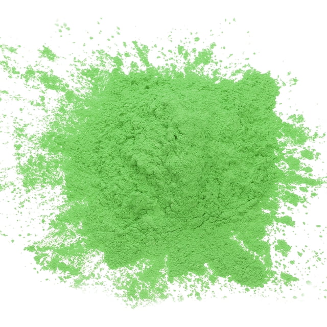 Uxcell Poudre de Mica 50 G/1,8 Oz pour Résine Époxy, Kit de Résine de Coulée, Vert Vif
