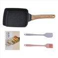 thumbnail image 1 of Sartén Tamagoyaki Sartén para Tortilla Japonesa Antiadherente Rollo de Huevo Anti Escaldado Desmontable para Estufa Accesorios de Cocina A, 1 of 5