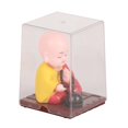 thumbnail image 1 of Buddhist Monk Doll Solar Powered Automatic Beating Durable Plastic Monk Figurine for Car Window Hotel, 1 of 9