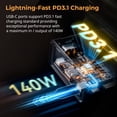 thumbnail image 2 of Batería V-Mount SMALLRIG x Caleb Pike VB212 de 212 Wh/14400 mAh, 2 of 9