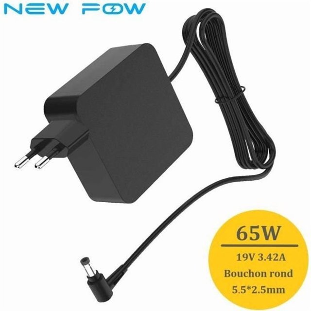 NEW POW Power Supply Charger Compatible for ASUS X751 X751L X751LX R556 R556L R556LA Laptop -19V 3.42A 65W