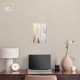 thumbnail image 3 of Glory of Gold Canvas Elegant White and Gold Art by Art Remedy, Gallery Wrapped, 10" x 15", 3 of 7