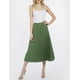 thumbnail image 5 of Falda midi plisada satinada AMAD Casual para mujer Talla M, 5 of 5