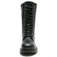 thumbnail image 5 of DADAWEN Black Girls Riding Boots Fashion Knee-High Boots for 1.5 Little Kid, 5 of 5