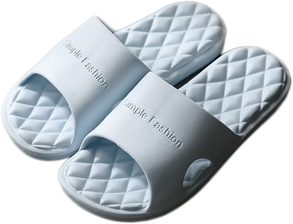 CoCopeaunt Shower Slippers for Women and Men Lightweight House Slide
