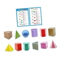 thumbnail image 2 of arctrm 12 Pieces Folding Geometric Shapes Learning Toys Teacher Aids Geometry Geometric, 2 of 10