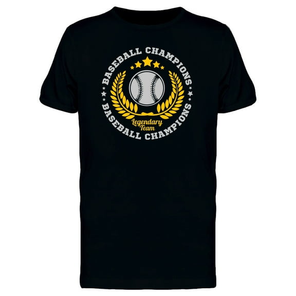 Legendary Baseball Champions T-Shirt Men -Image by Shutterstock, Male 3X-Large