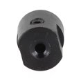 thumbnail image 2 of M6 3.17-8mm Axle Motor Shaft Coupler Sleeve Saw Blade Coupling Chuck Adapter Metal Black Electric Drill Coupling Accessories, 2 of 8