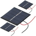 thumbnail image 4 of Mini Solar Panel, Strong 3Pcs Micro Solar Panel Cells, Low Power Appliances Durable DIY Battery For Electronic Applications Home Projects, 4 of 8