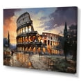 thumbnail image 2 of Designart "Colosseo Beige Italy" Architecture Canvas Wall Art, 2 of 5