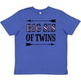 thumbnail image 3 of Inktastic Big Sis of Twins Sister Announcement Youth T-Shirt, 3 of 5