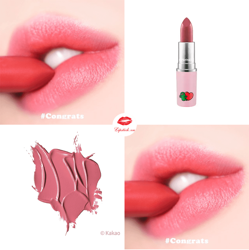 mac congrats lipstick