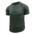 thumbnail image 3 of Chbgutlmr Crewneck Shirts for Men Short Sleeve Fitted T-Shirts Casual Fitted Summer Comfy Dailywear Tops, 3 of 7