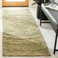 thumbnail image 3 of SAFAVIEH Ikat Laura Geometric Wool Runner Rug, Green, 2'3" x 8', 3 of 9