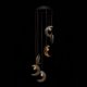 thumbnail image 1 of Moon Shaped Solar Wind Chimes for Outdoor Indoor Use Abs Material with Automatic Charging and Night Light 1Pack, 1 of 4