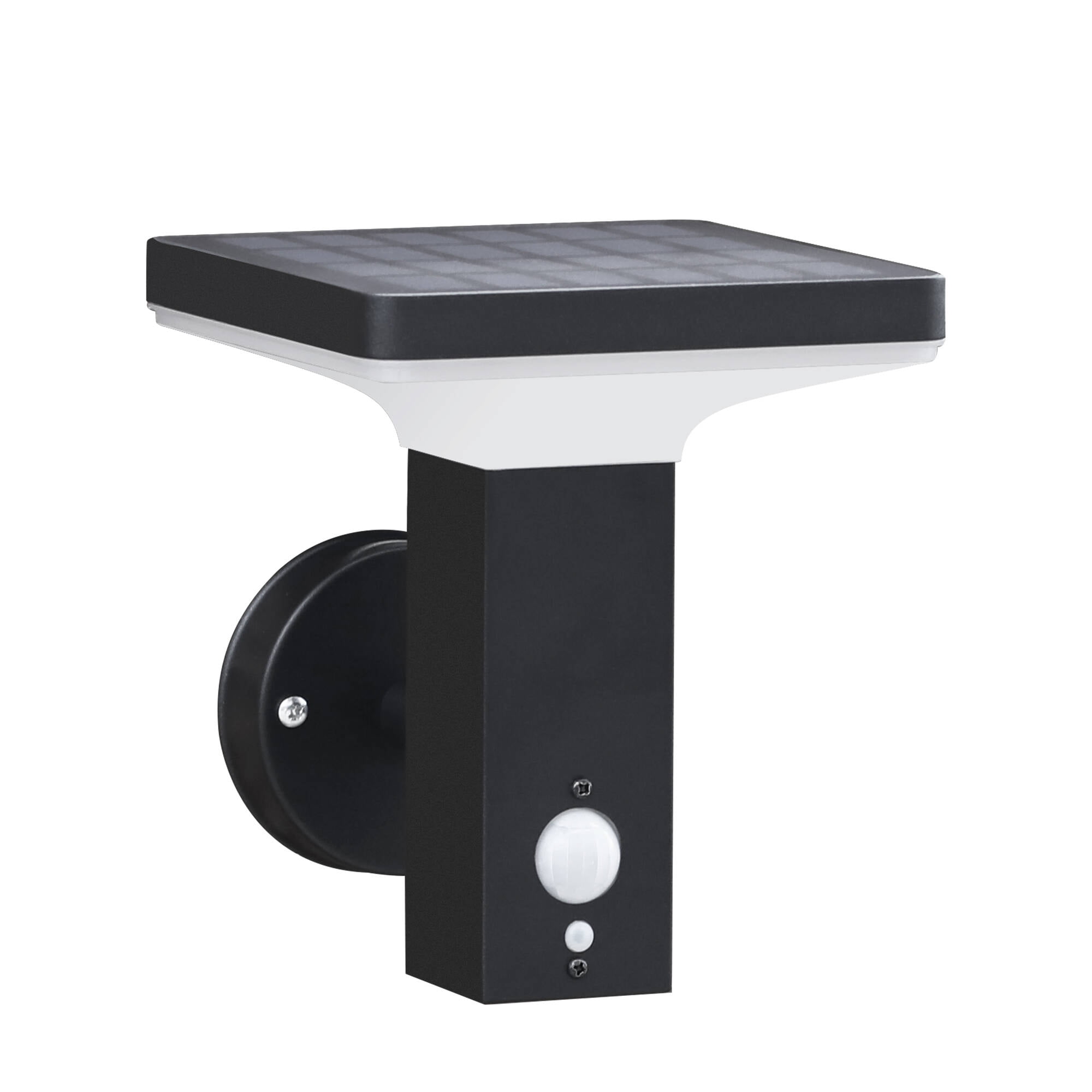 Inowel Solar Motion Sensor Outdoor Lights Black Wireless Waterproof