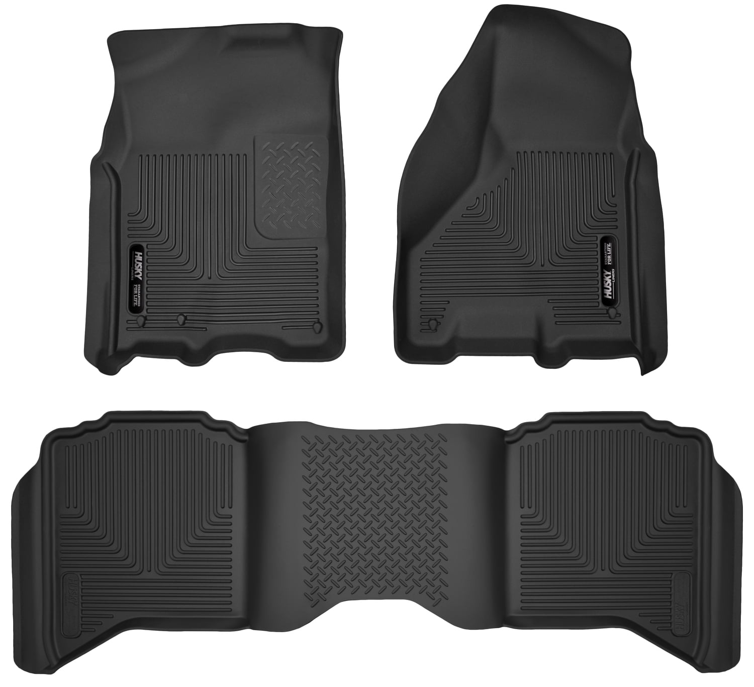 Husky Liners Xact Contour Front & 2nd Seat Floor Liners Fits 200918
