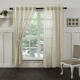 thumbnail image 1 of Ava Lined Curtain Panel - Set of 2 by VHC Brands, 1 of 3