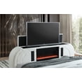 thumbnail image 6 of Shelyn White Teddy Sherpa Queen Bed w/LED & Features, 6 of 8