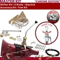thumbnail image 1 of American Shifter  4L80E Shifter Kit Chrome 10 in. E Brake Cable Clamp Clevis Trim Kit Dipstick for EF4BF, 1 of 1