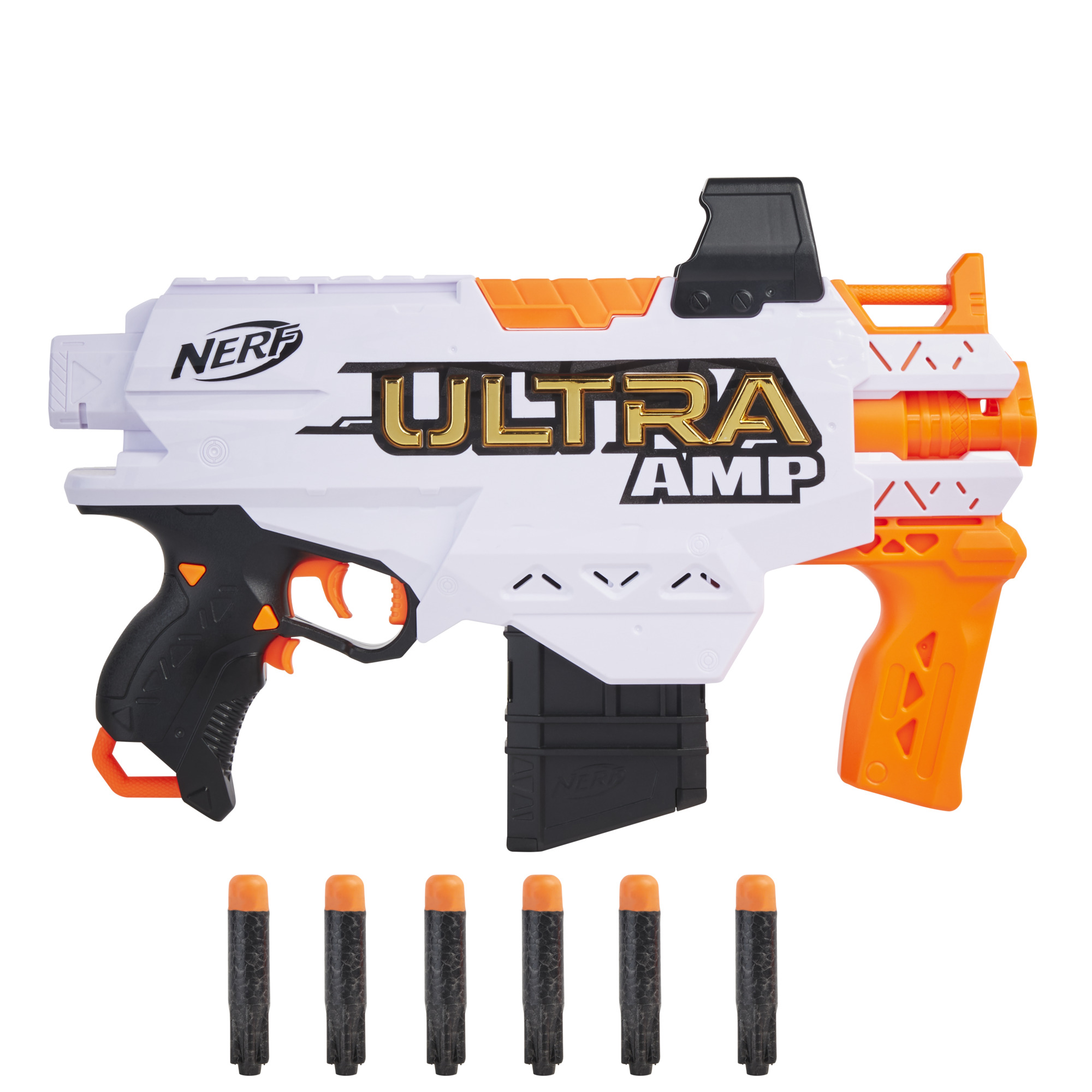 Nerf Ultra Amp Motorized Blaster, 6-Dart Clip, 6 Darts, Compatible Only with Nerf Ultra Darts - image 5 of 10
