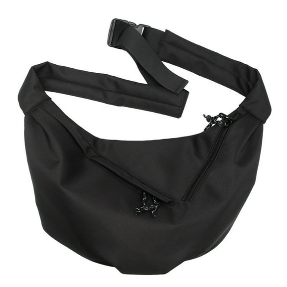 MUSOIE Bag for Women Men Crescent Shoulder Bag Nylon Canvas Crossbody Bag Slouchy Dumpling Bag