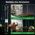 thumbnail image 6 of Green Laser Pointer High Power Pen - Long Distance Rechargeable Laser Beam, USB Rechargeable, Suitable for Hiking, Presentations and Outdoor Use (Professional Grade Green Light), 6 of 7