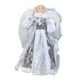 thumbnail image 5 of Muñeca de ángel en del , estatua creativa reutilizable, delicada figura de ángel, decoración navideña para dormitorio, mesa, cafetería, Plata, 5 of 8