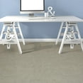 PowerSellerUSA Marble Vinyl Floor Tiles Self Adhesive Stick Peek