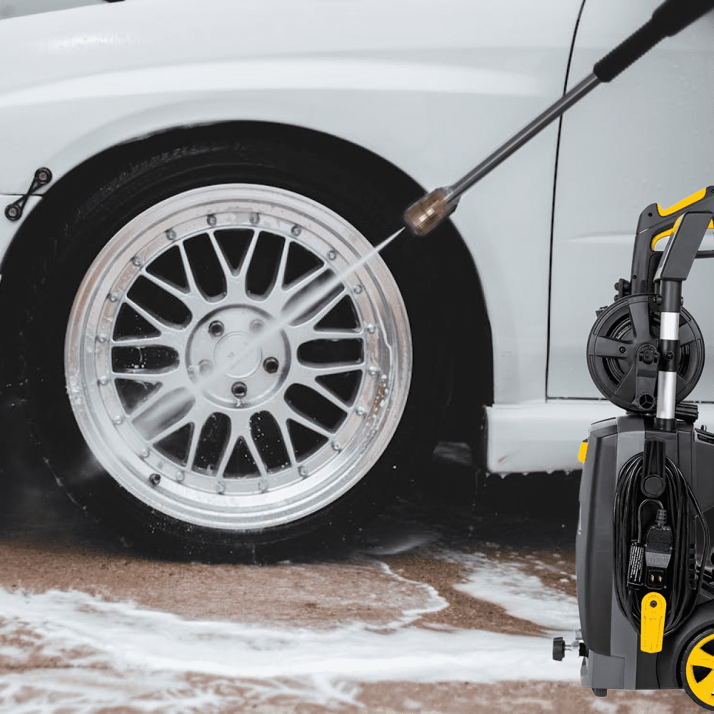 BE Power Equipment 2150 PSI 1.6 GPM Cold Water Corded Electric Pressure Washer