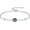 Style B: Cross, variant on Bracelets for Women 925 Sterling Silver Natural Moss Agate Bracelet Dainty Green Gemstone Link Bracelet Adjustable Moss Agate Jewelry Anniversary Birthday Christmas Gifts for Women