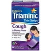 Triaminic: Grape Flavor Thin Strips Cough & Runny Nose, 14 ct