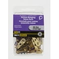 thumbnail image 2 of Brass Plated Picture Hanging Value Pack 20 Pieces, 2 of 2