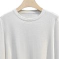 thumbnail image 4 of Besolor Teen Boys Clothes Sweaters Fall Casual Knitted Crewneck Long Sleeve Shirts Loose Comfy Kids Pullover Tops(13-14 Years,White), 4 of 5